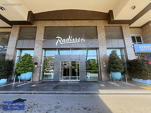 RADİSSON RESİDENCES AVRUPA TEM DE OTEL KONFORUNDA GENİŞ 1+1